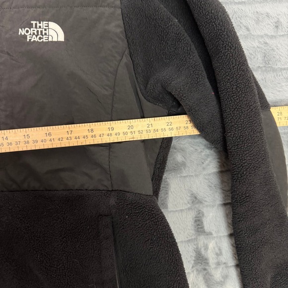 The North Face Denali Polartec Fleece Jacket Womens XL Black Full Zip Gorpcore - Picture 3 of 9
